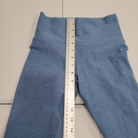 Vuori Leggings Clean Elevation Women XS Blue Heather High Rise Full Length VW444 - Picture 4 of 8